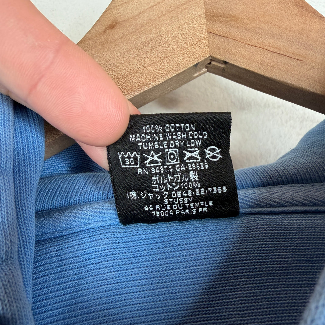 Stussy Built Tough Blue Hoodie