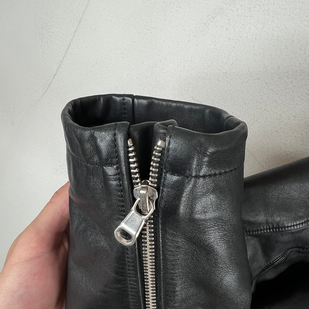 Stussy Cafe Racer Leather Jacket