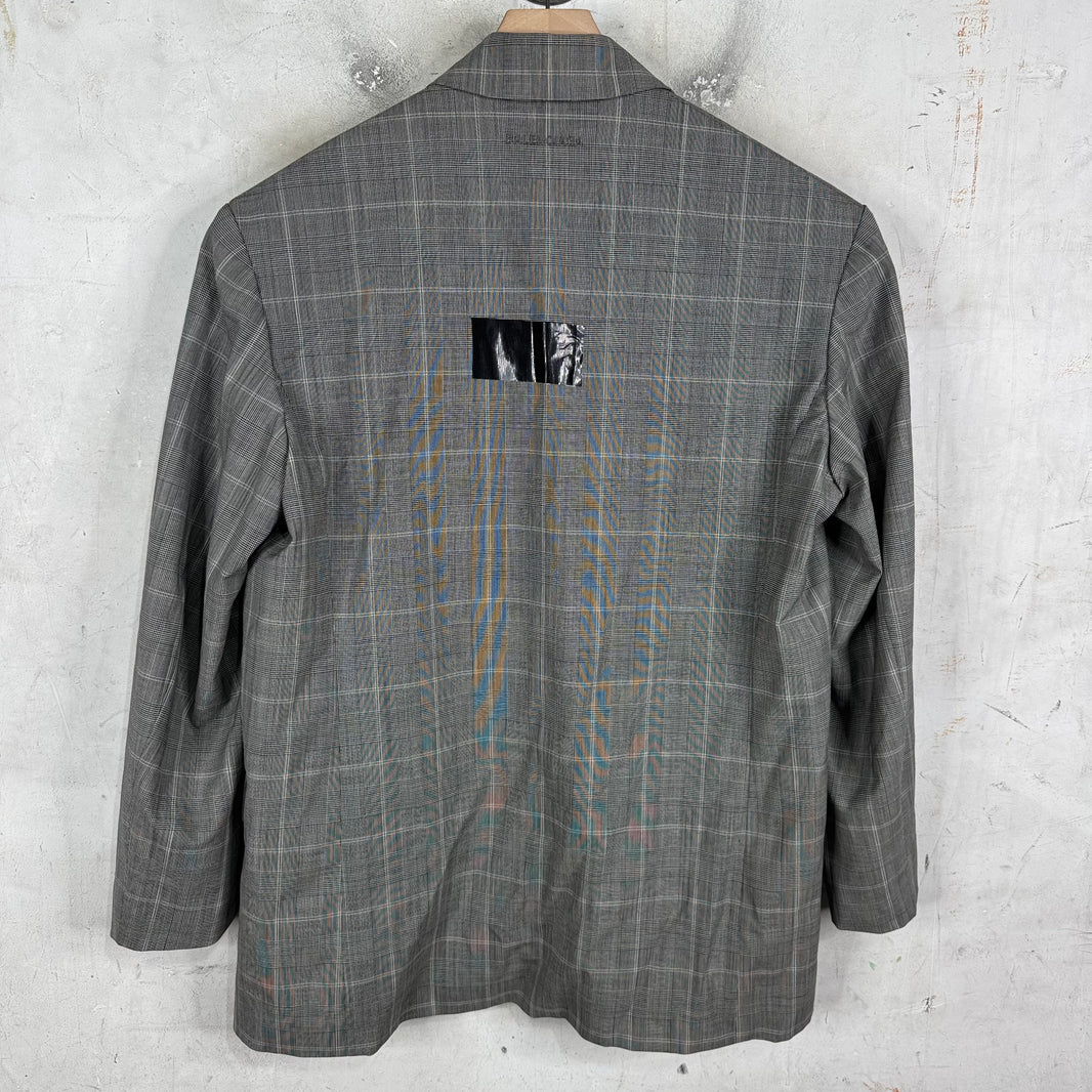 Balenciaga Plaid Blazer (Taped YE24)