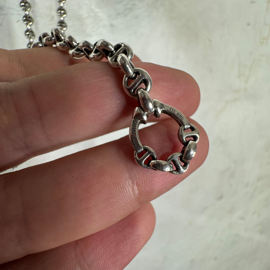 Hoorsenbuhs Open Link Diamond Clasp Necklace