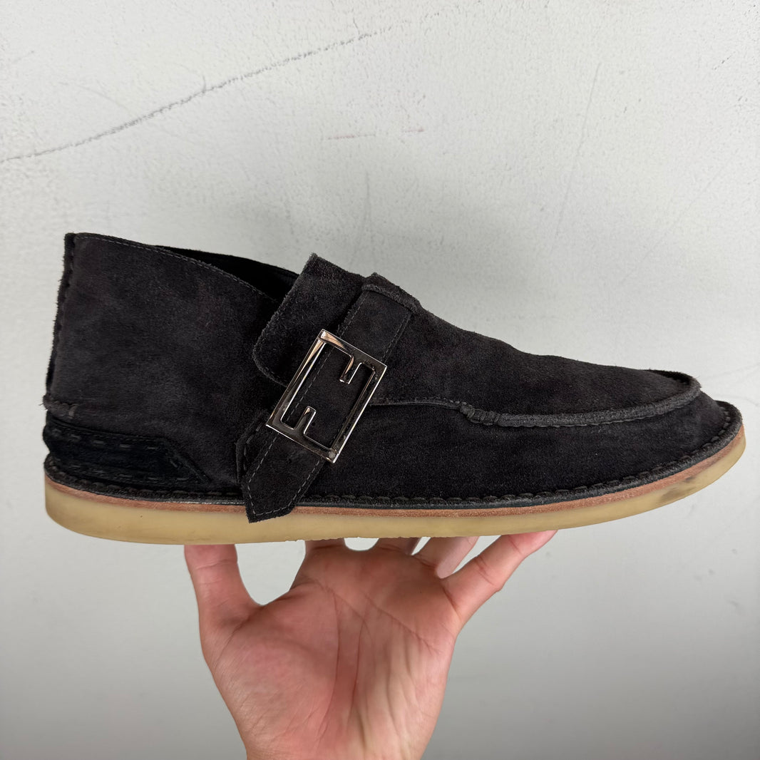 Fendi Suede Desert Boots