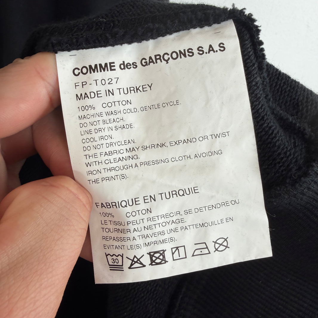 CDG Shirt Double-Sleeve Hoodie