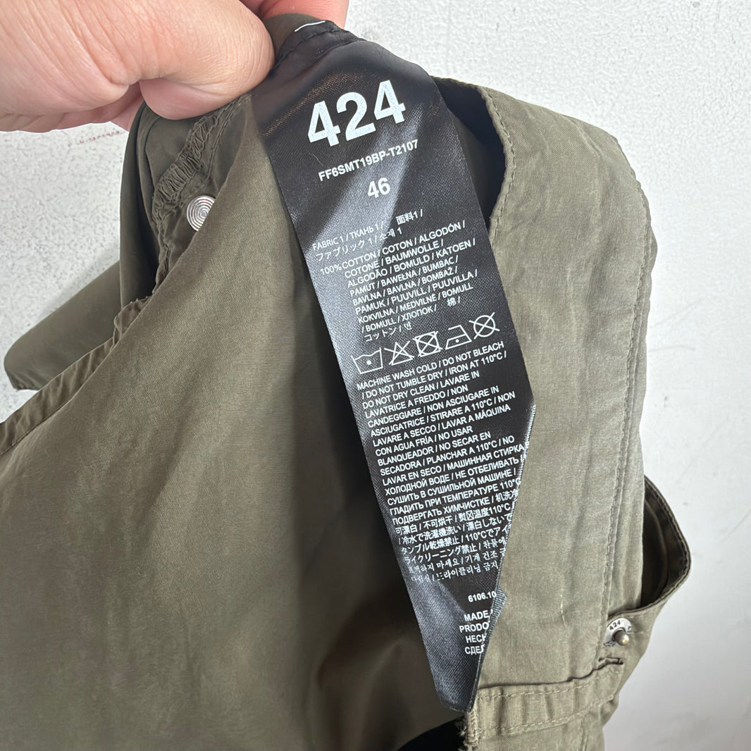 424 Olive Bermuda Shorts