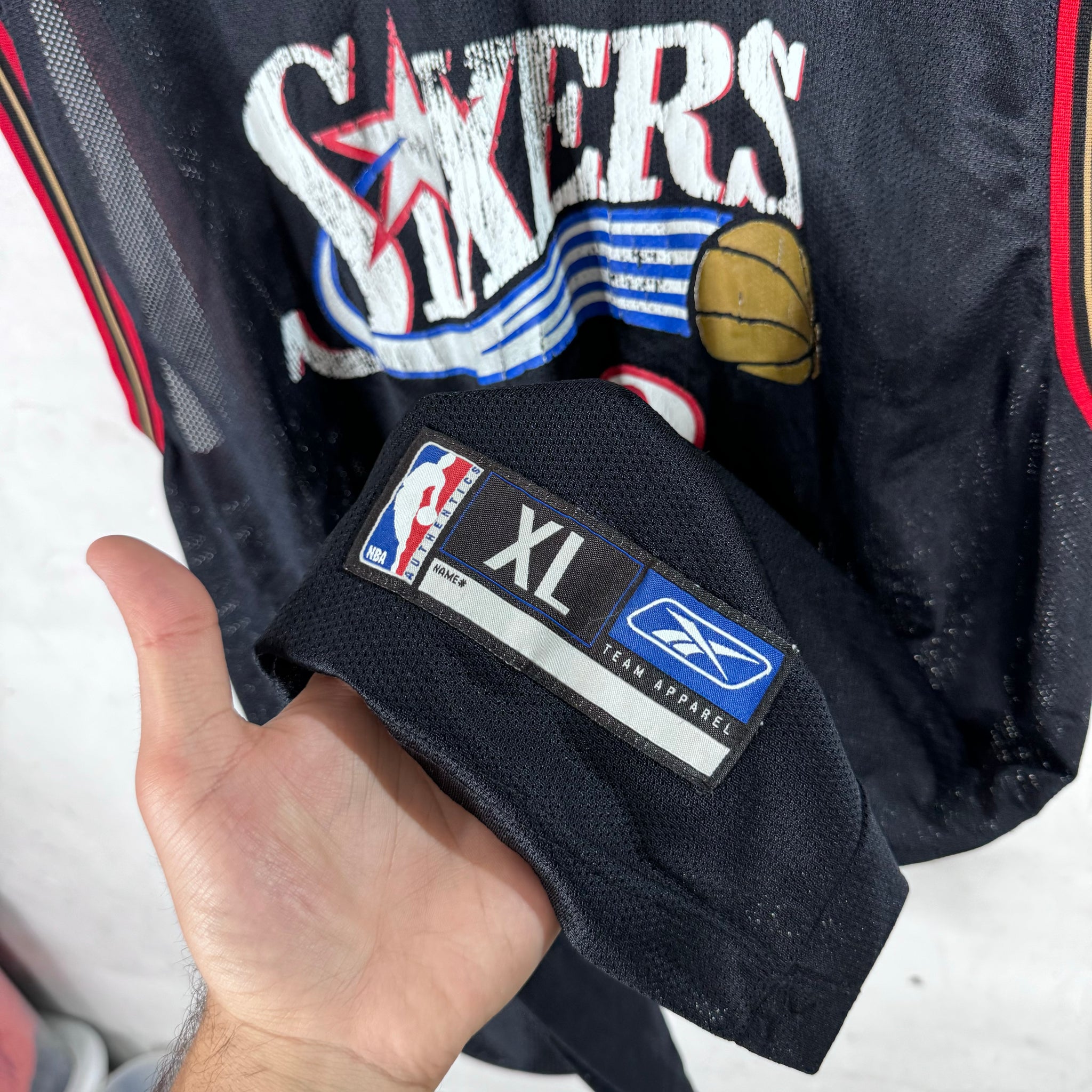 Vintage Reebok Allen Iverson Jersey