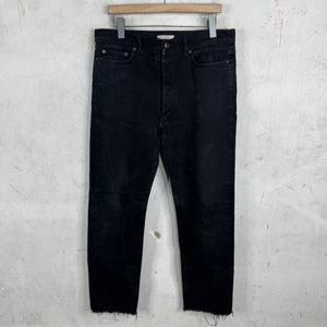 The Row Black Selvedge Jeans