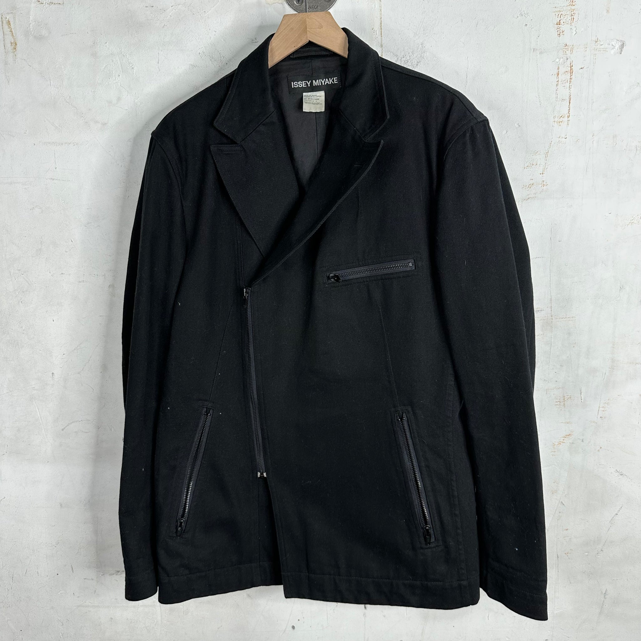 Issey Miyake Tailored Denim Blazer