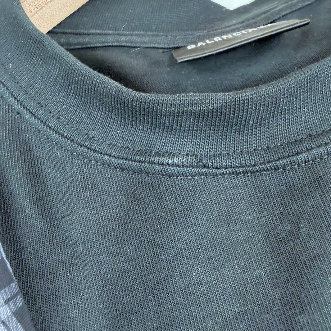 Balenciaga Trompe Flannel Shirt