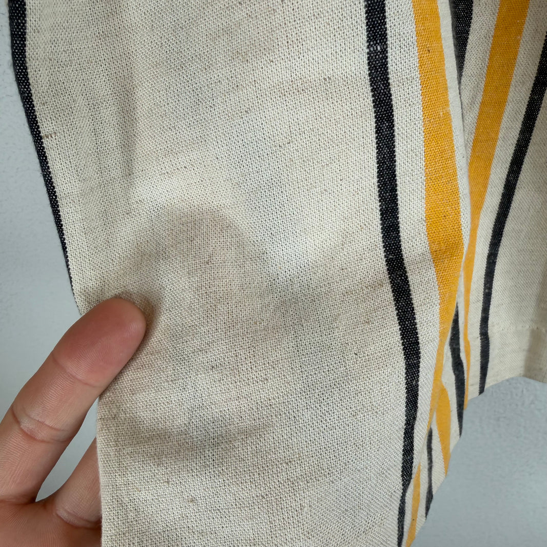 Bode Yellow Striped Shorts