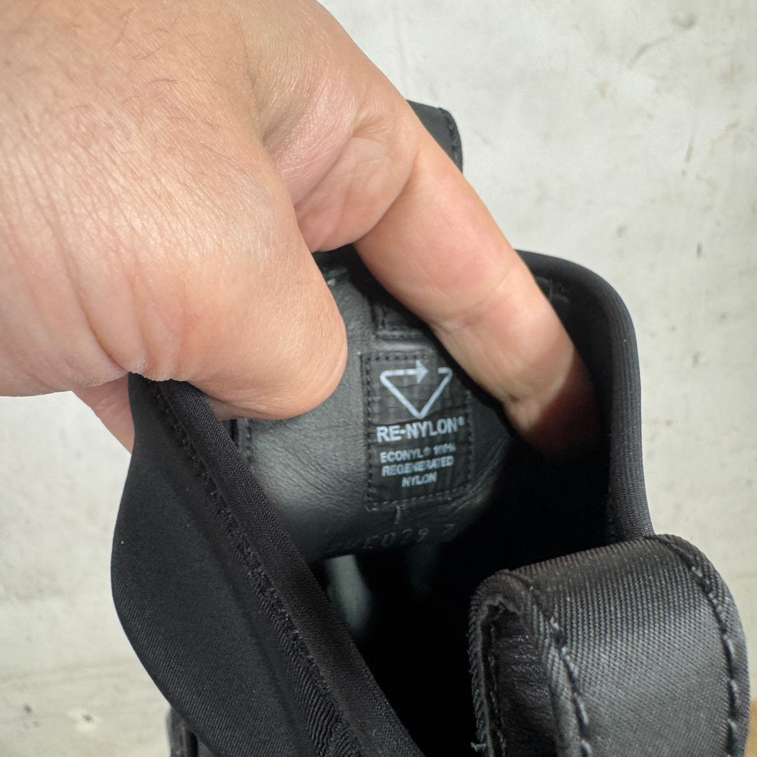 Prada Monolith Duck Boots