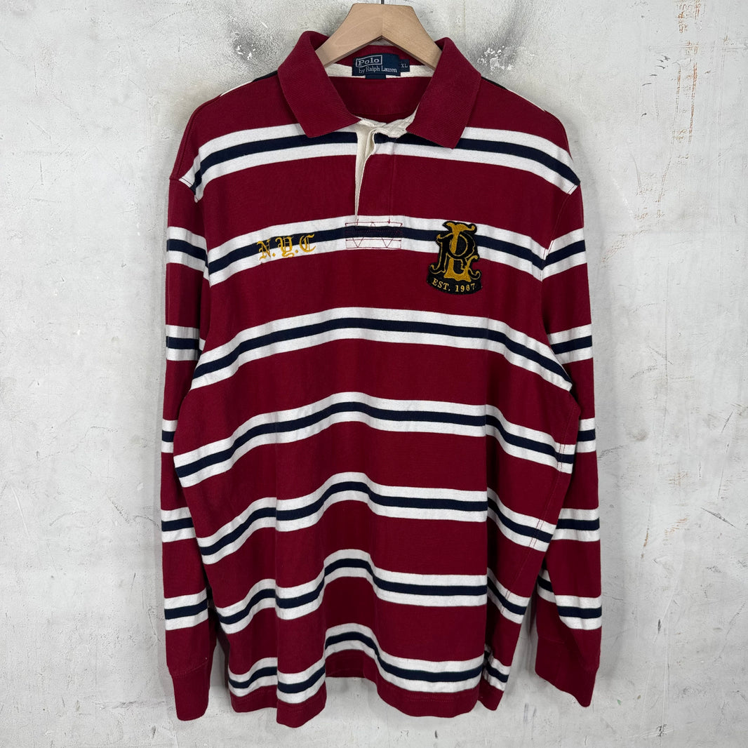 Ralph Lauren Striped PRL NYC Rugby