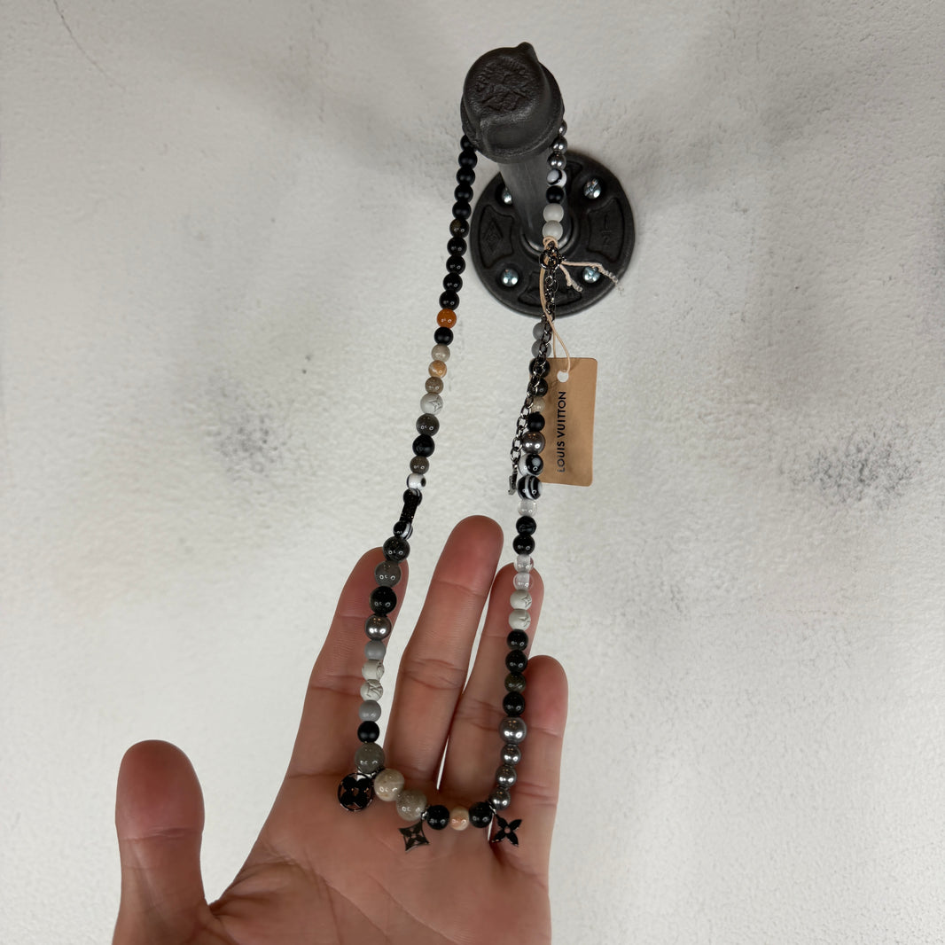 Louis Vuitton Sample Beaded Charm Necklace