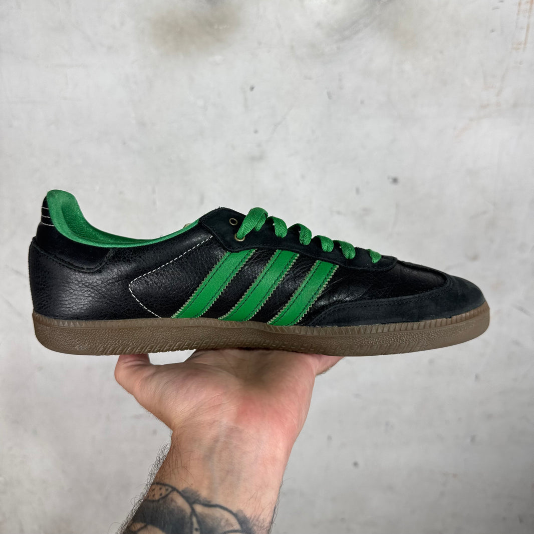 Adidas x Wales Bonner Black/ Green Sambas