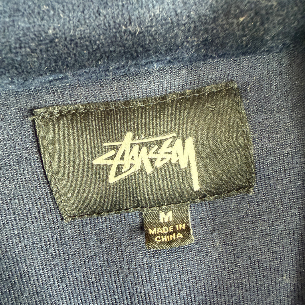 Stussy Velour Two Tone Track Jacket
