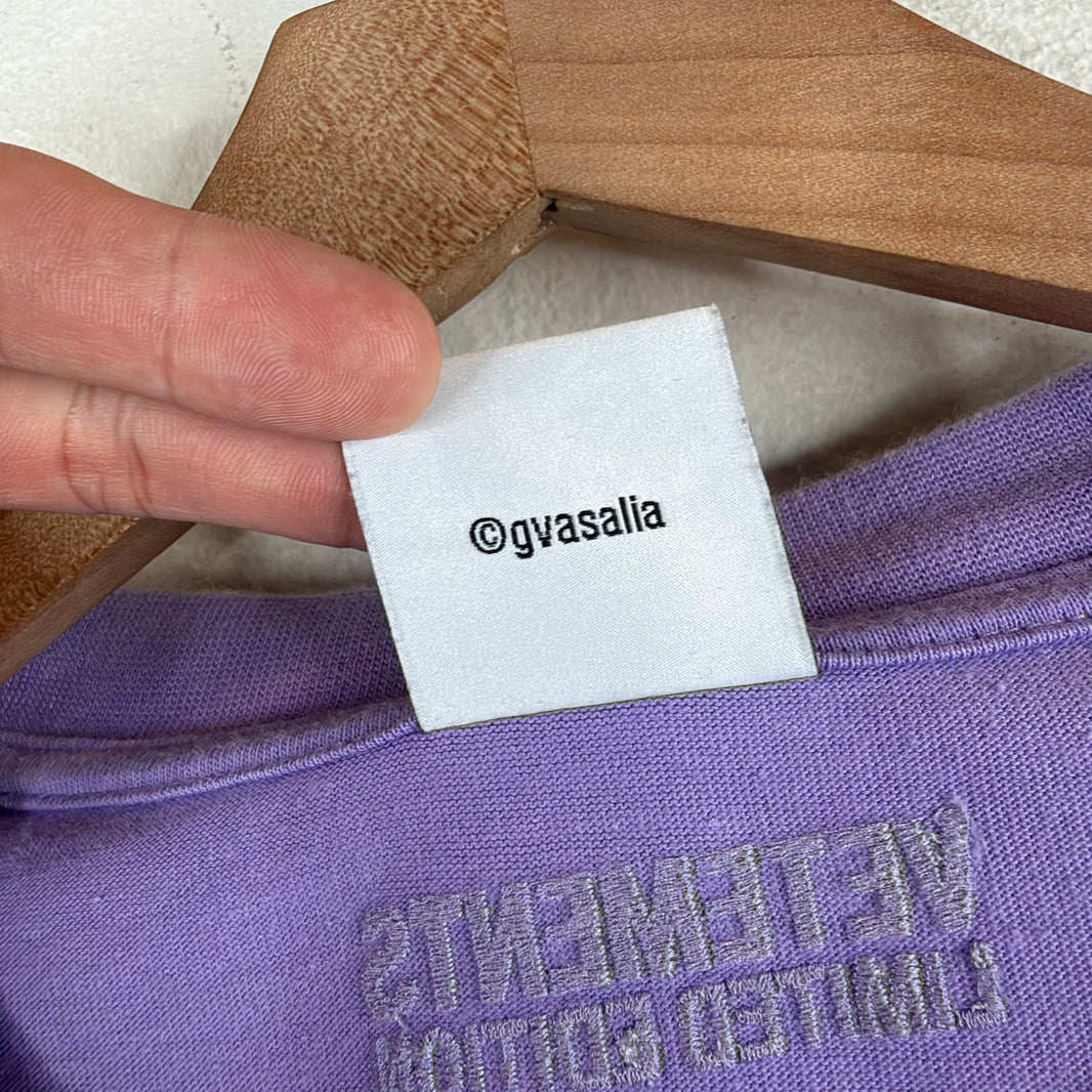 Vetements We are Boy/Girl Upside Down T-Shirt