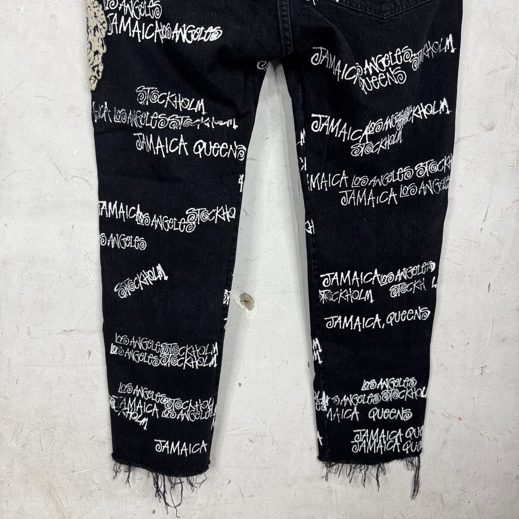 Denim Tears x Levis Our Legacy Patch Jeans