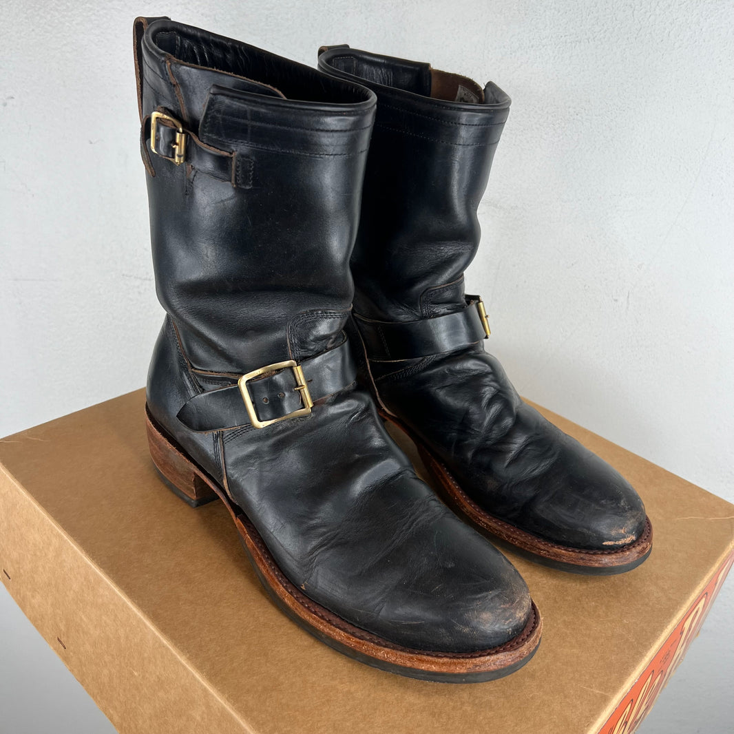 RRL Leather Miller Boots
