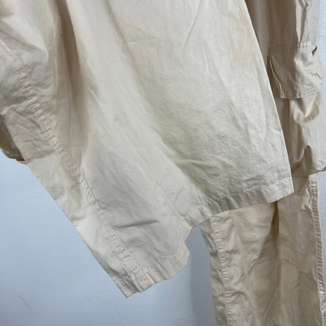 Our Legacy Cream Mount Cargo Trousers