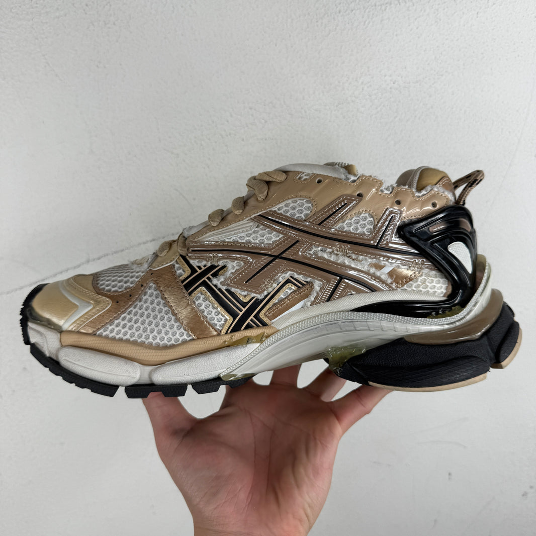 Balenciaga Beige Runner Sneakers