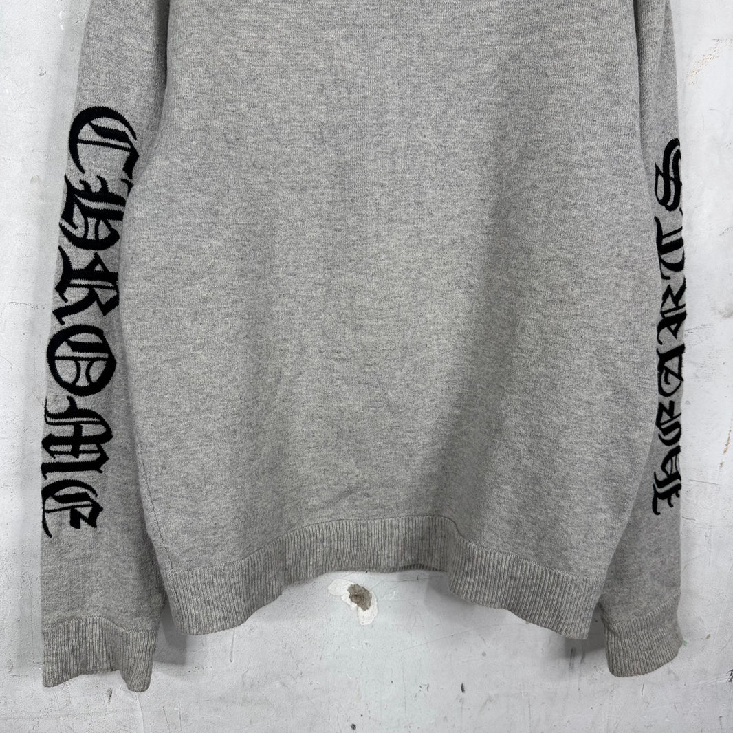 Chrome Hearts Cashmere Script Sweater