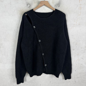 Jacquemus Asymmetrical Buttoned Cardigan Sweater