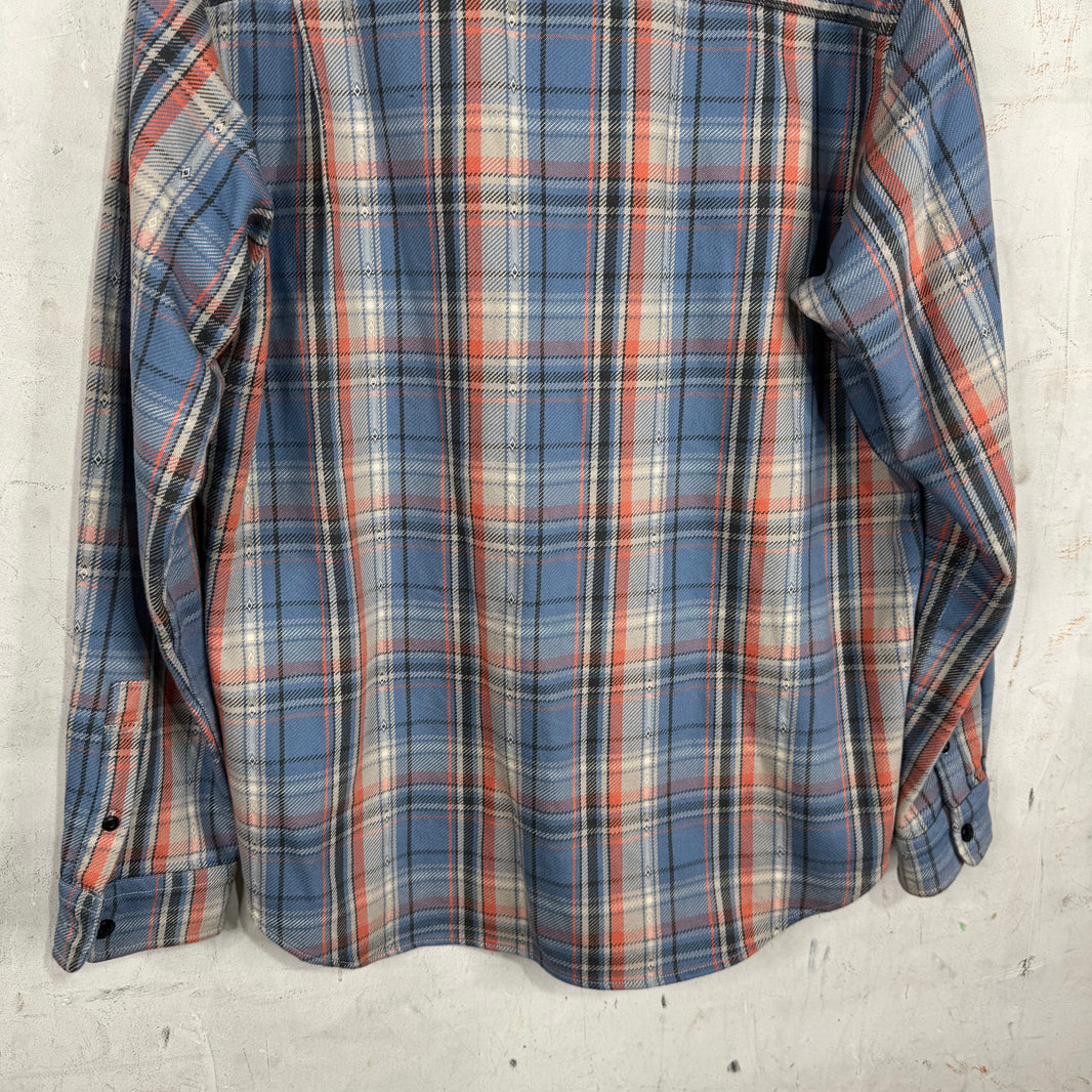 Stussy Blue Cotton Flannel