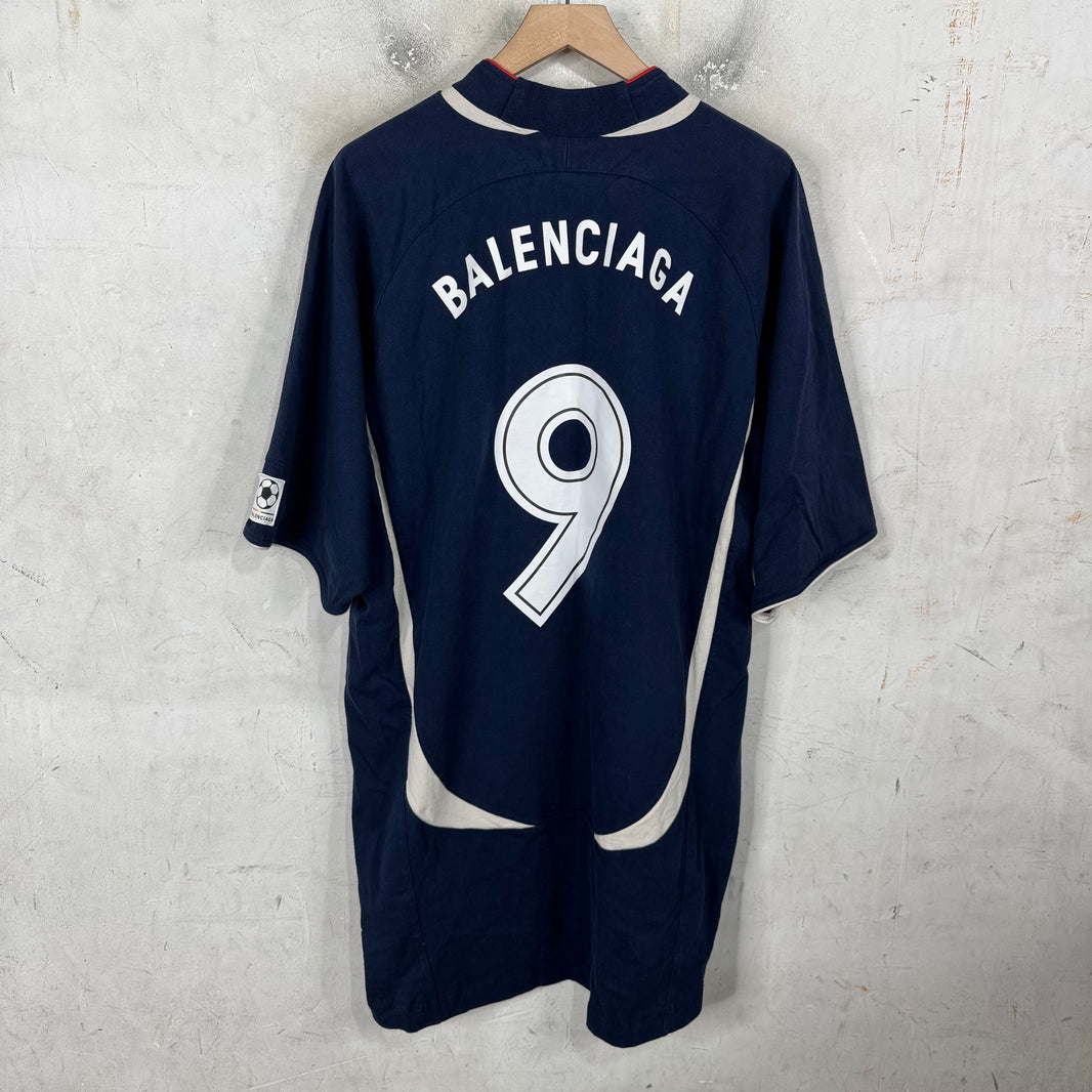 Balenciaga Sample Paris Crest Soccer Top