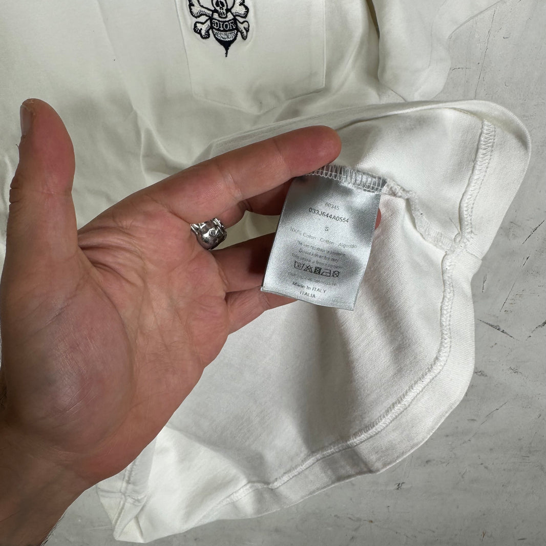 Dior x Shawn Stussy White Bee T-Shirt