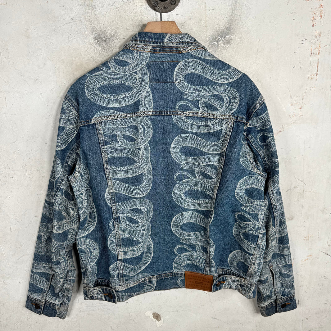 Supreme x Hysteric Glamour Snake Denim Jacket
