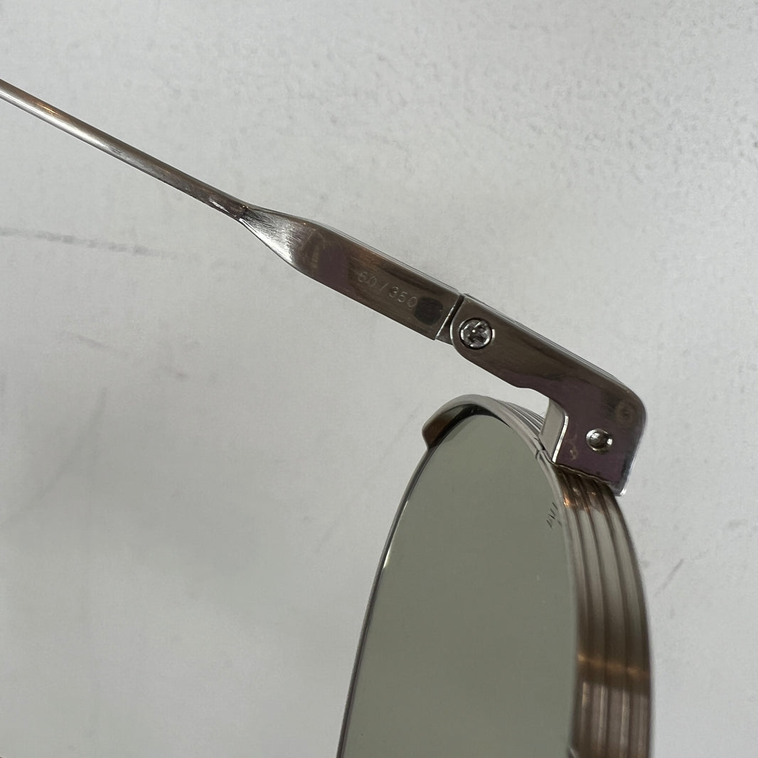 JMM Silver Gonzo Duke Aviator Sunglasses