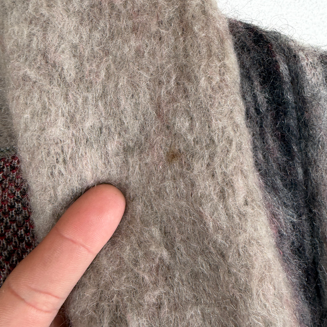 Needles Mohair Wool Blend Long Kimono Cardigan