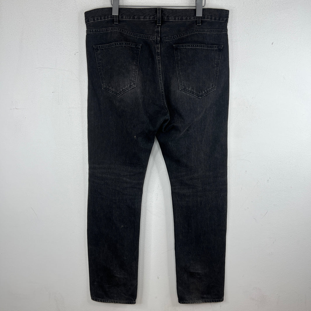 Celine Black Straight Leg Denim Jeans