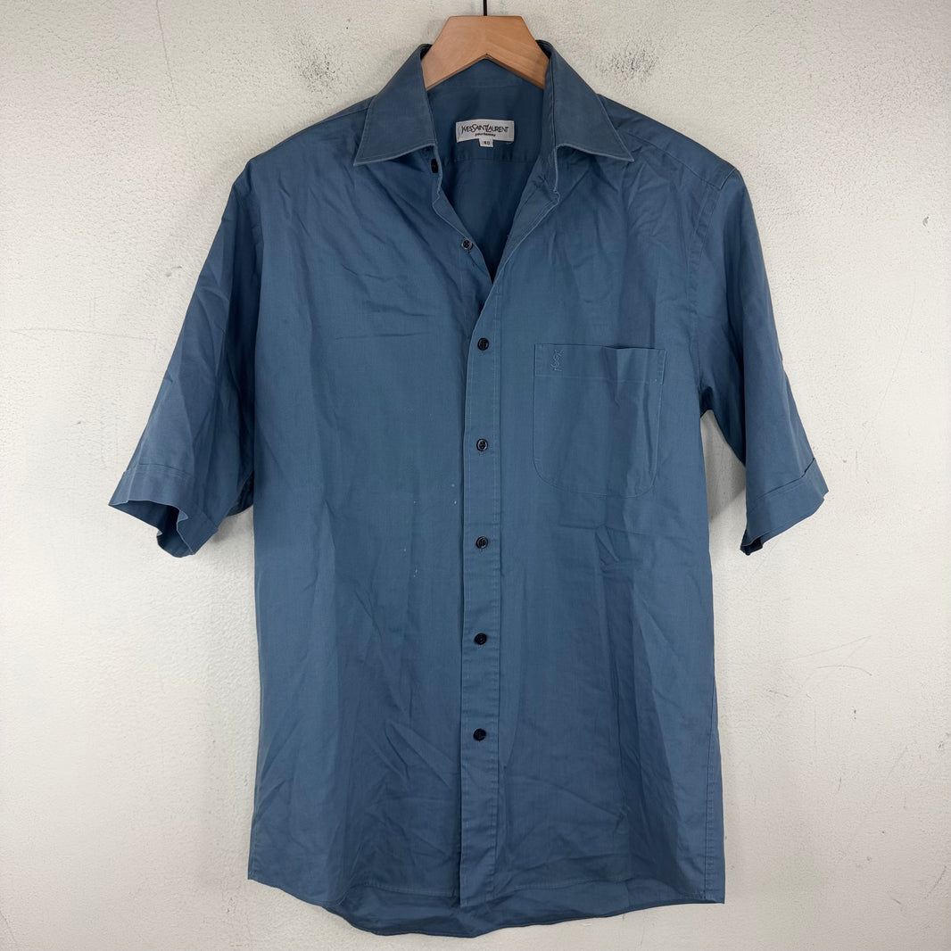 Yves Saint Laurent Blue S/S Shirt