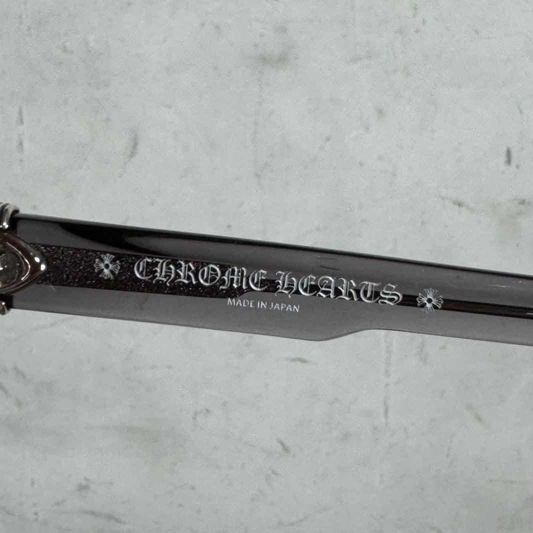 Chrome Hearts Hallamanass Grey Translucent Glasses