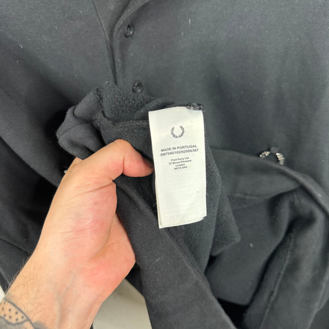 Raf Simons x Fred Perry Crested Tassle Sweatshirt