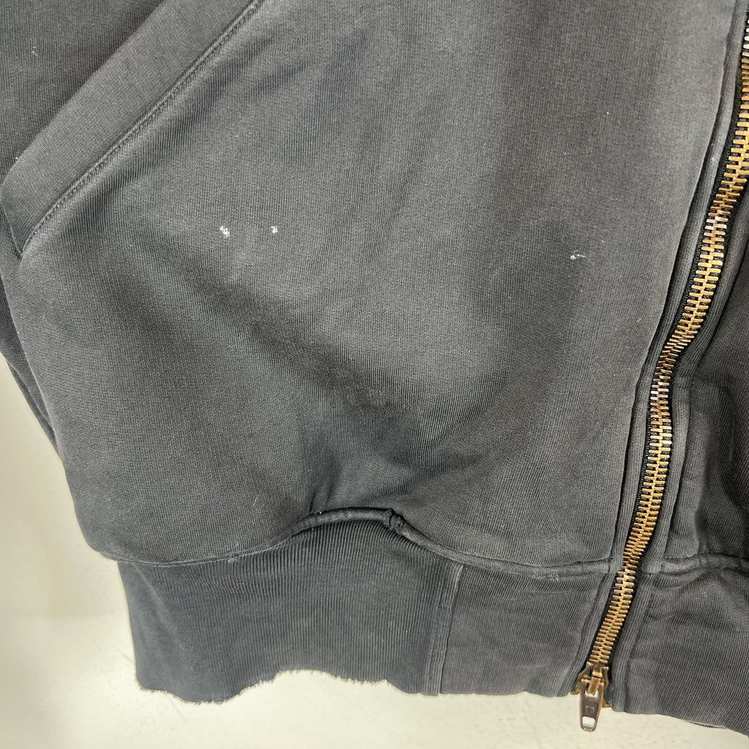 Balenciaga Cotton Hooded Bomber Jacket