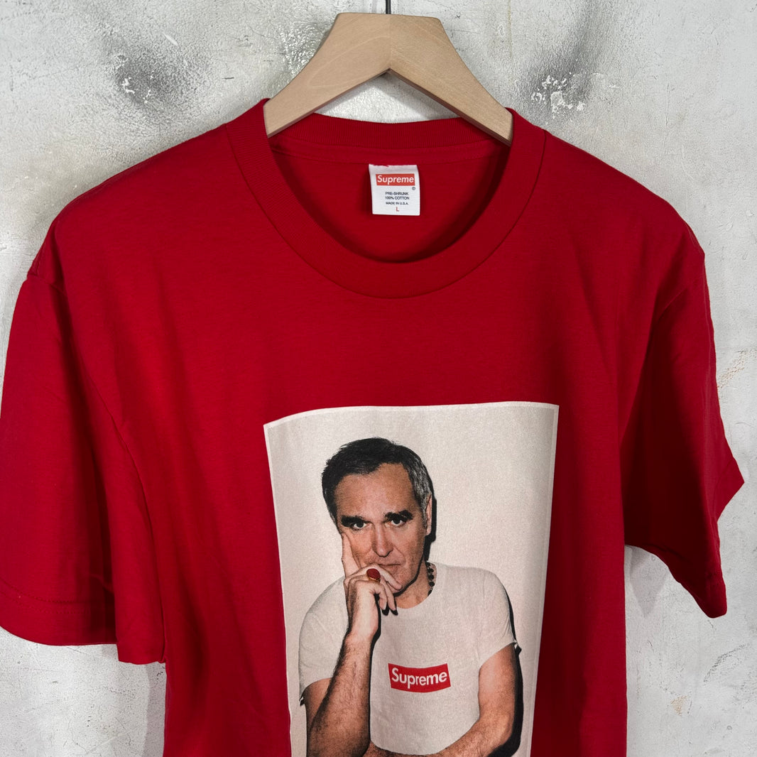 Supreme Red Morrisey Test Print Sample 4 T-Shirt
