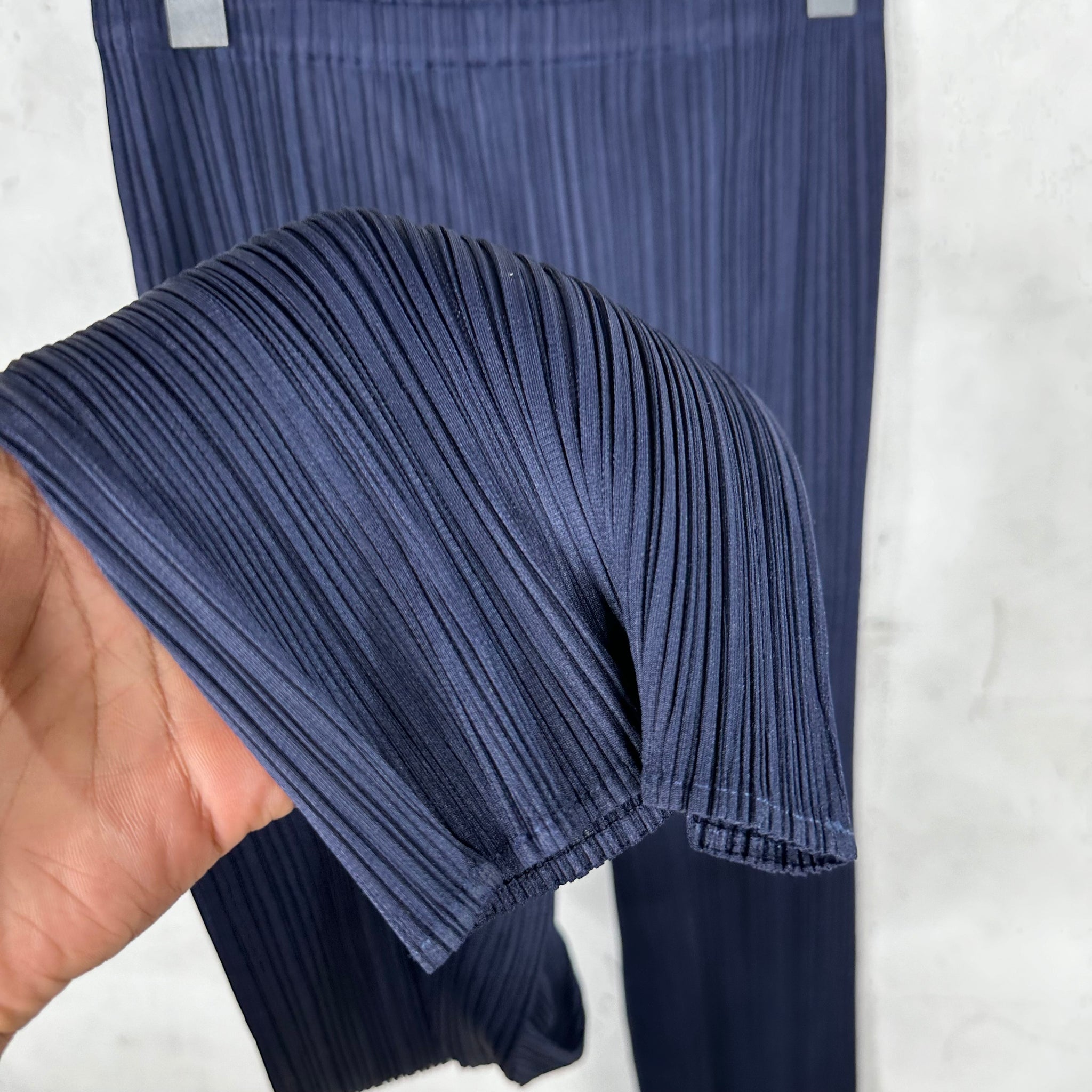 Issey Miyake Pleats Please Straight Trousers