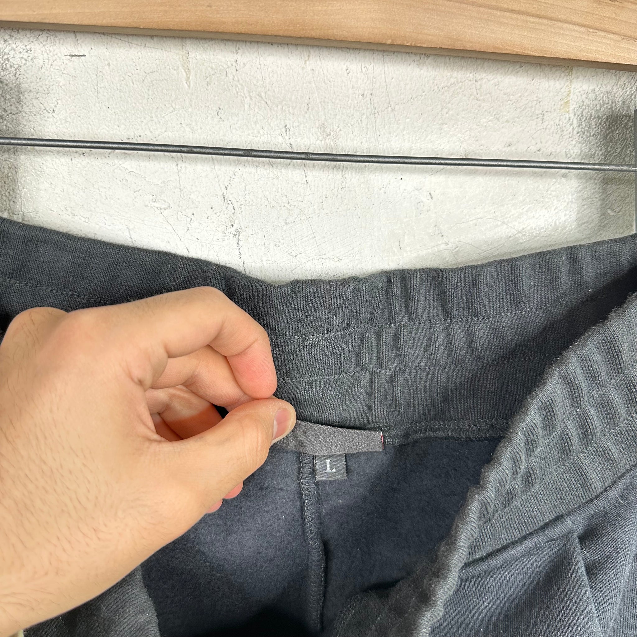 Vlone x Fragment Black Sweatpants