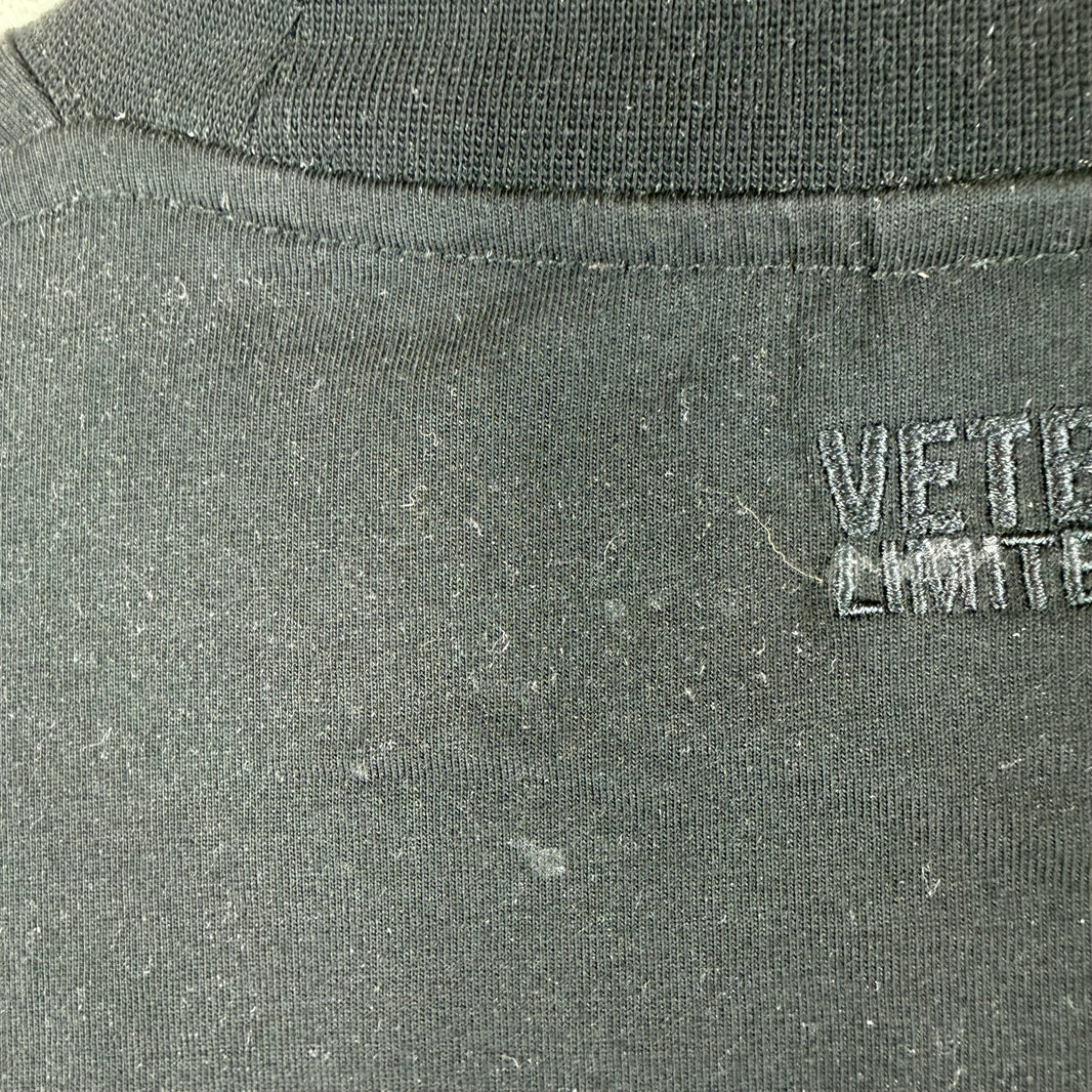 Vetements Metal Sleeve Logo LS Shirt
