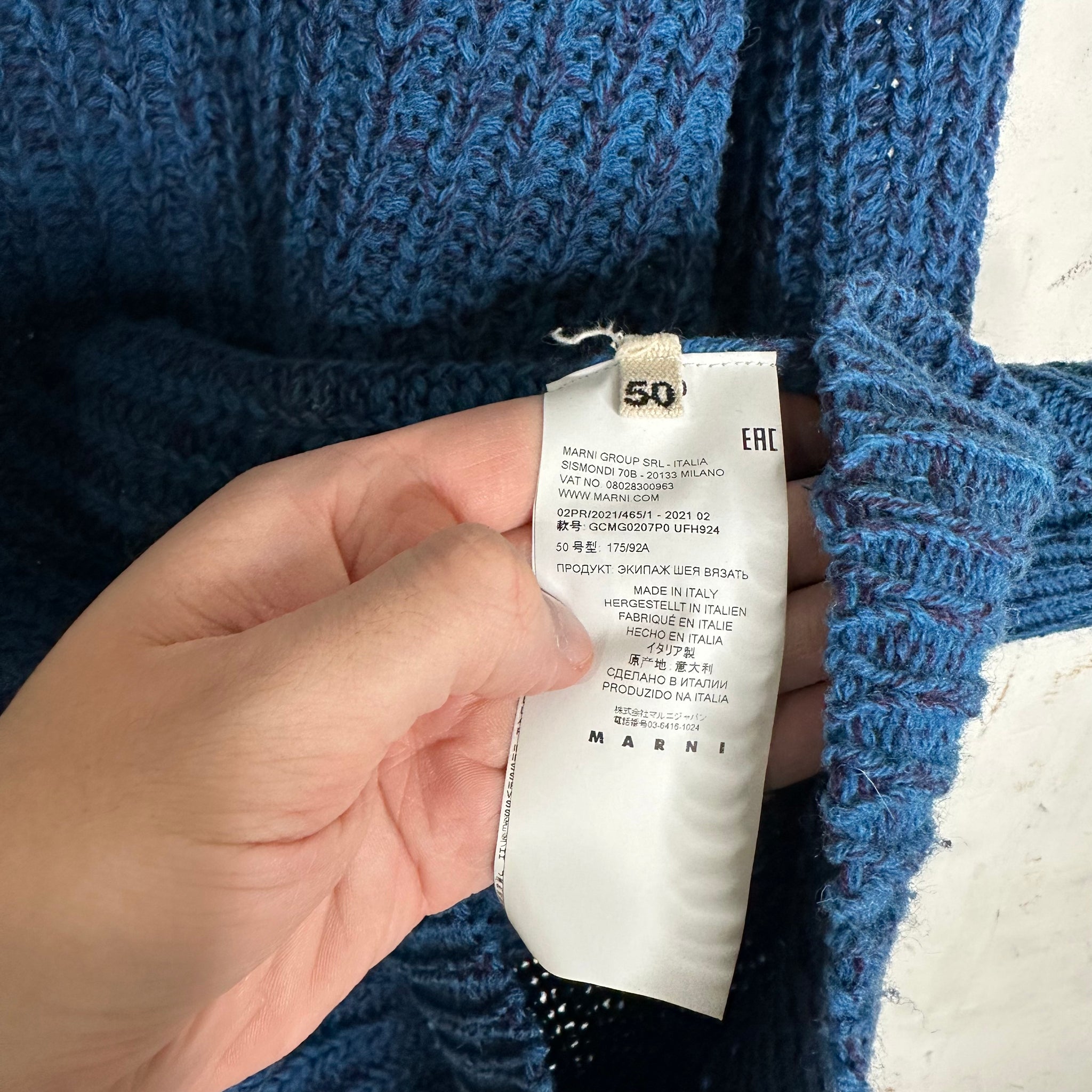 Marni Knit Mockneck Sweater