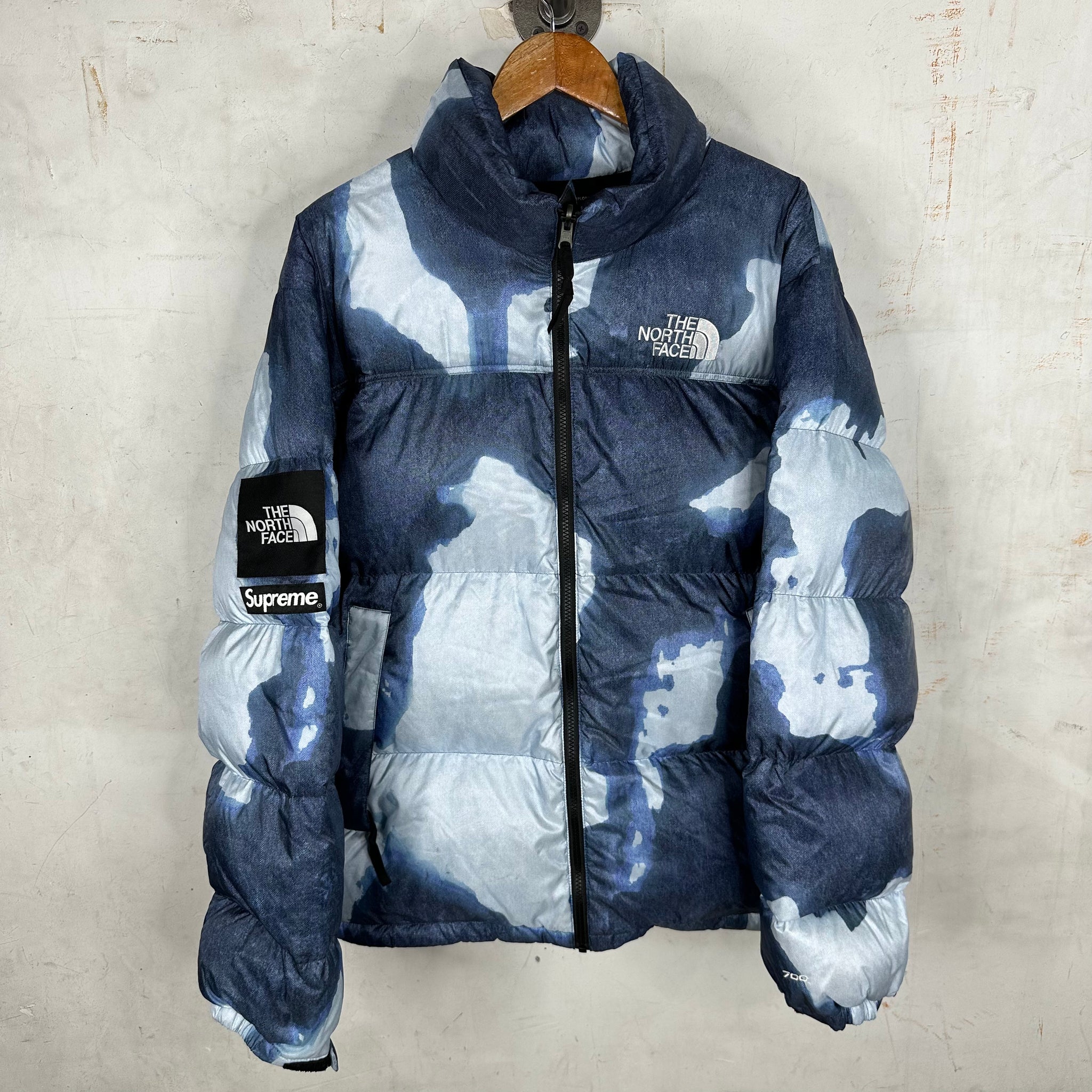 Supreme x The North Face Bleached Denim Puffer – www.Lukes.store