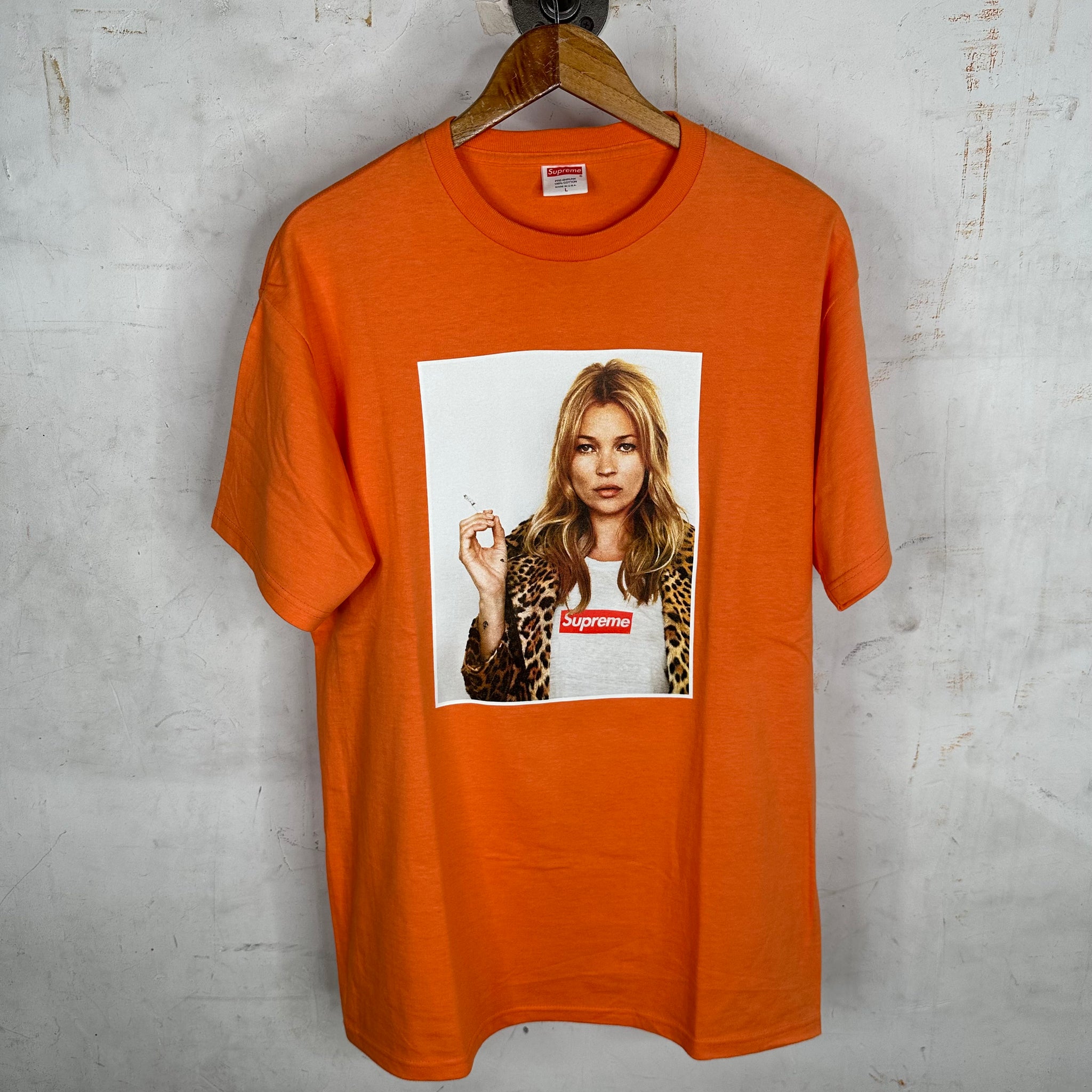 Supreme Orange Kate Moss T-Shirt