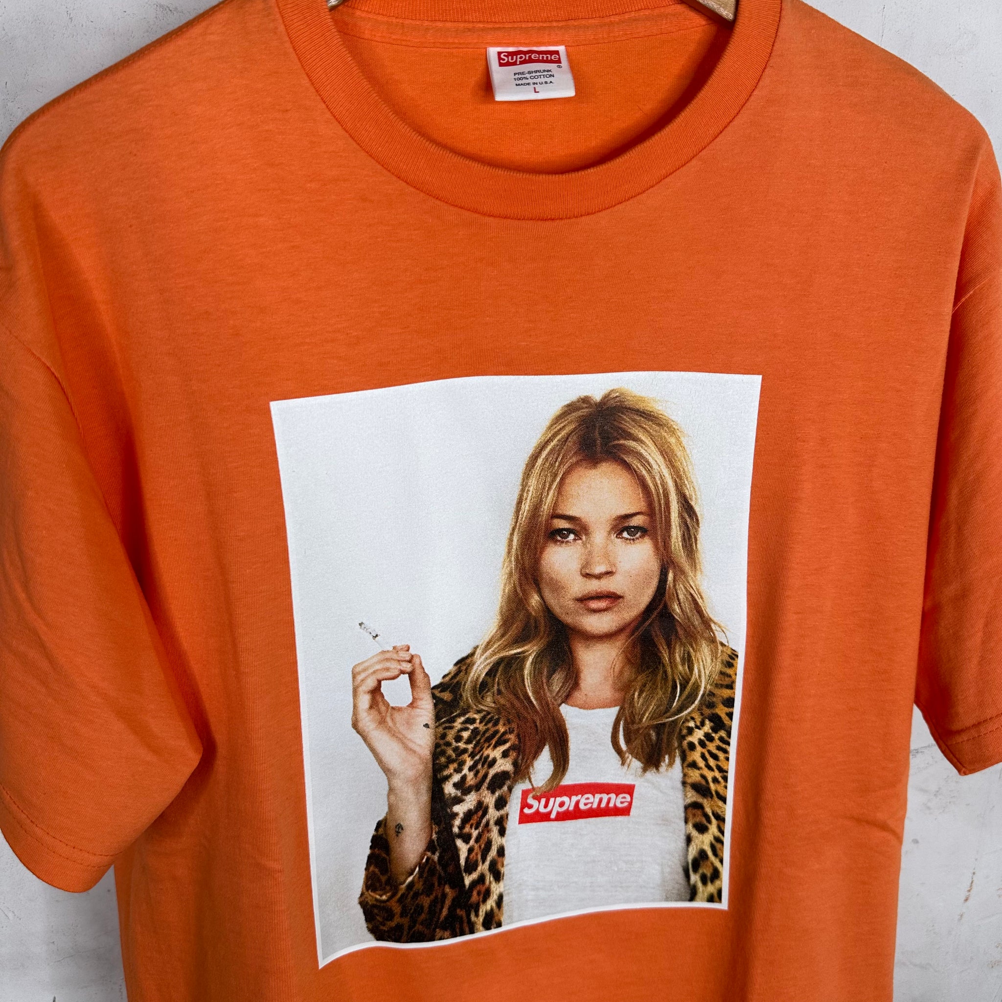 Supreme Orange Kate Moss T-Shirt