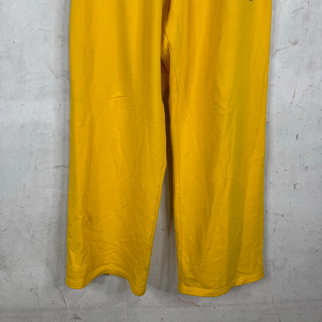 Balenciaga Yellow Dr Scholl Baggy Sweatpants