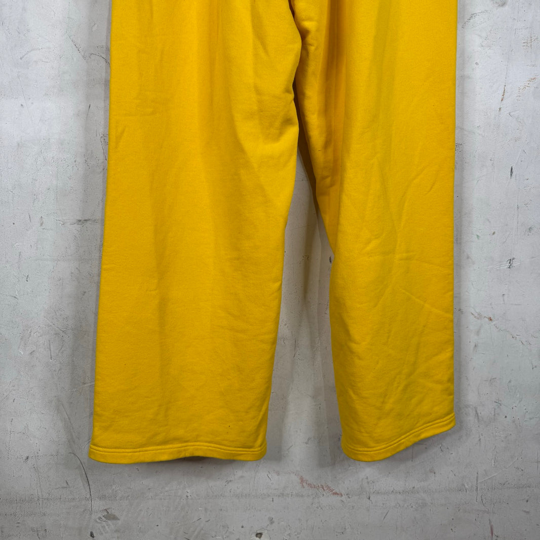 Balenciaga Yellow Dr Scholl Baggy Sweatpants