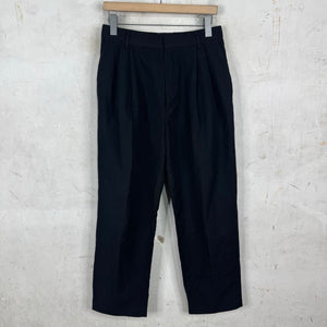Dries Van Noten Wool Pleated Loose Trousers