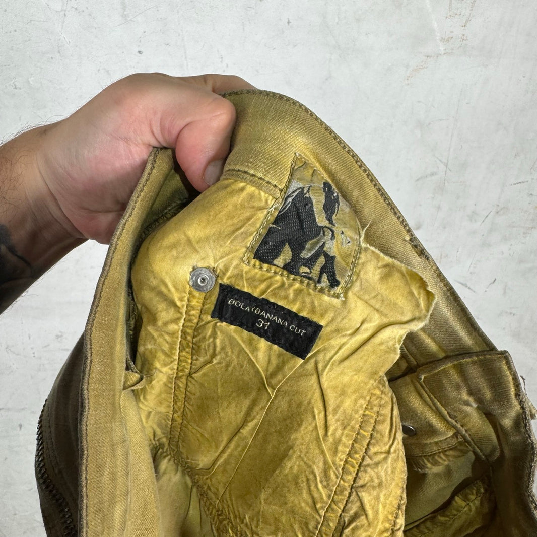 DRKSHDW Ochre Bolan Banana Cuts
