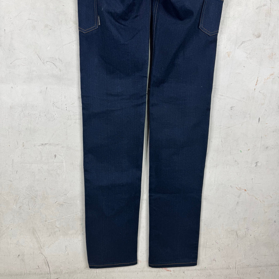 Balenciaga Long Stretch Denim Double Knees