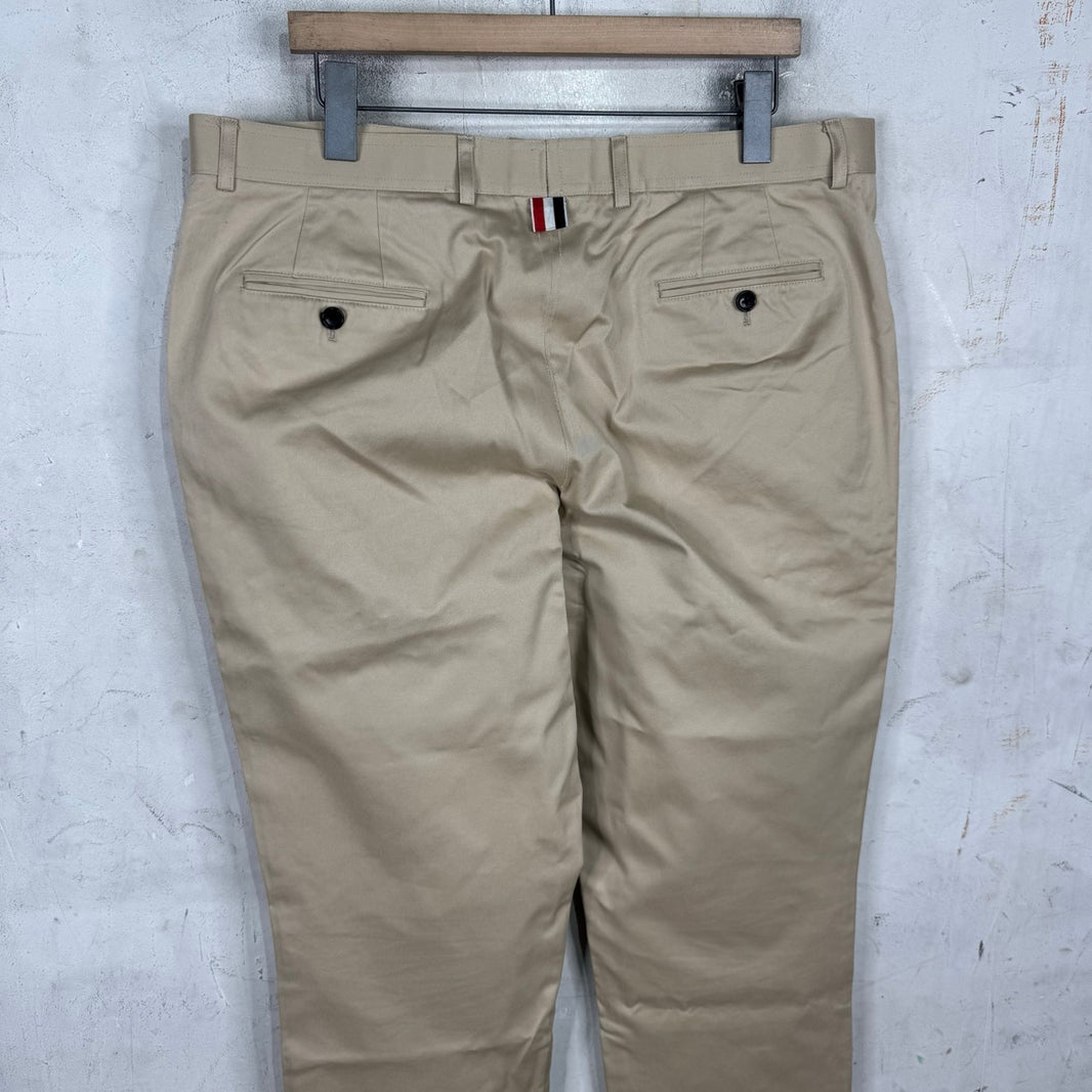 Thom Browne Beige Canvas Pants
