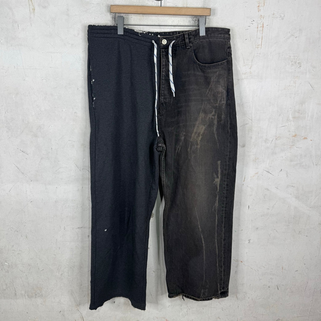 Balenciaga Hybrid Baggy Sweatpants Jeans